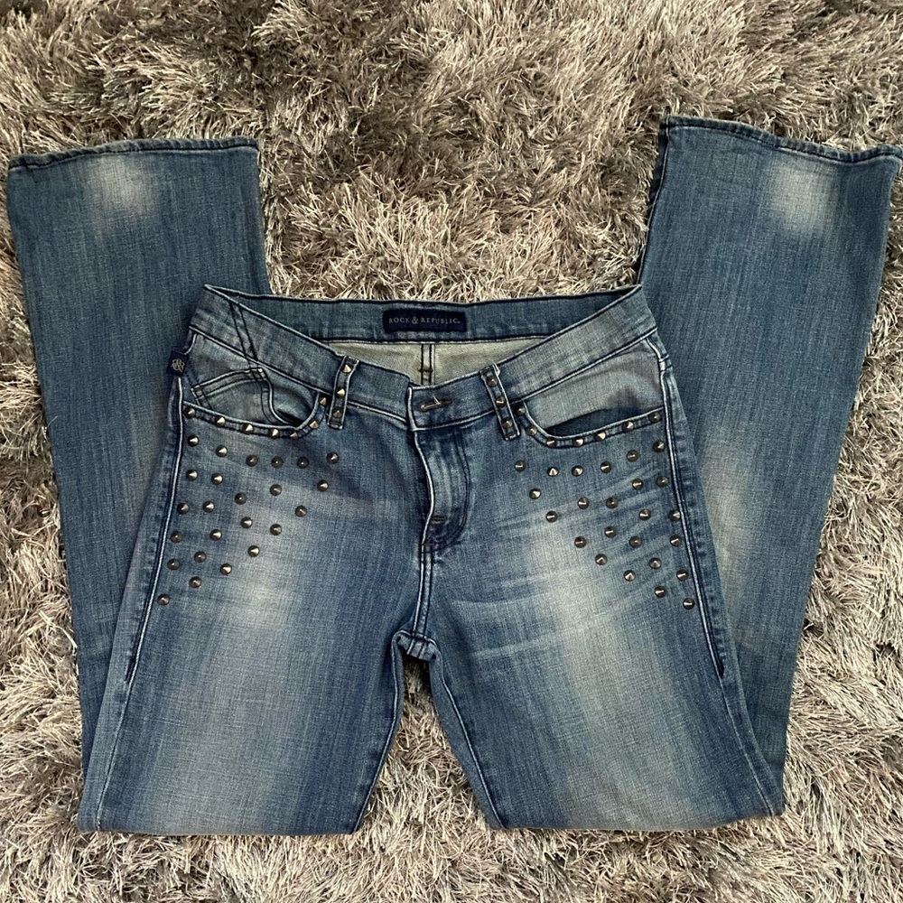 Rock & Republic studded jeans